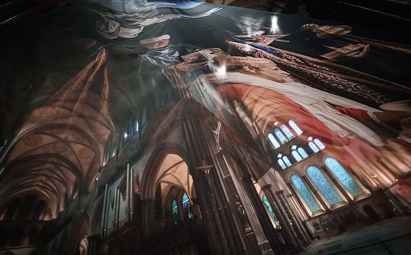 007 1stDec2020 Salisbury Cathedral - Advent decorations etc - Photo by Ash Mills