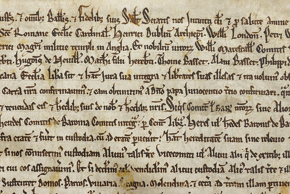 010 Salisbury Cathedral - Magna Carta - Front Overlapping - Ash Mills 13thFeb2015