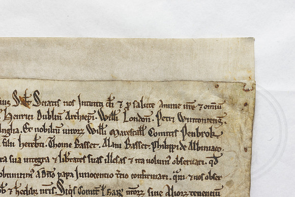 008 Salisbury Cathedral - Magna Carta - Front Overlapping - Ash Mills 13thFeb2015