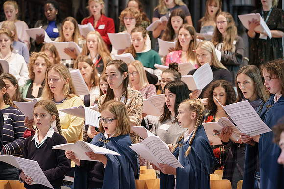 0060 30th Anniversary of Salisbury Cathedral Girls Choir - photo by Ash Mills