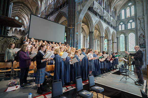 0070 30th Anniversary of Salisbury Cathedral Girls Choir - photo by Ash Mills