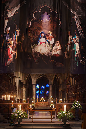 021 Salisbury Cathedral Carol Service - 22ndDec2020 - photo by Ash Mills