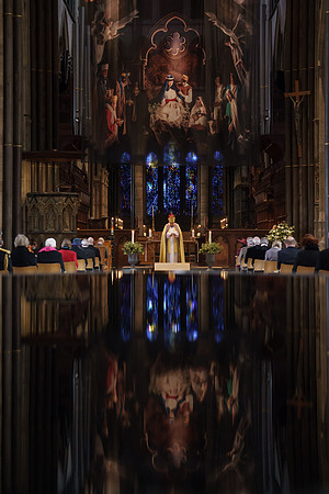 106 Salisbury Cathedral_7thDec2020_Visit by HRH Prince Charles_ Photo by Ash Mills
