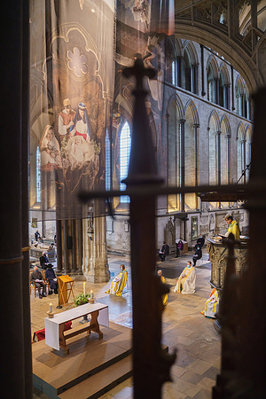 081 Salisbury Cathedral_7thDec2020_Visit by HRH Prince Charles_ Photo by Ash Mills
