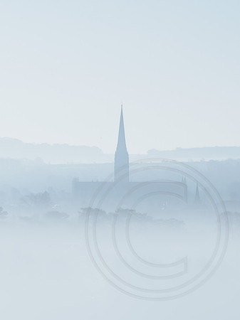 002 Salisbury Cathedral - Morning mist20180313_photo by Ash Mills
