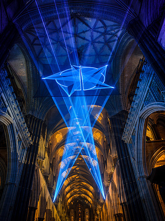 03517th November 2017  - Salisbury Cathedral - Star of Bethlehem by Jayson Haebich -  photo by Ash Mills