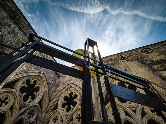 070 7thJuly2017 - Barbara Hepworth Crucifixion at Salisbury Cathedral -Photo by Ash Mills